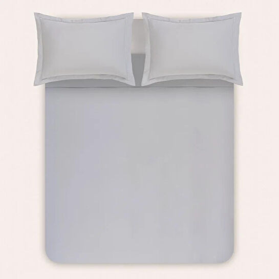 Penelope %100 Pamuk Saten Nevresim Seti 160x220 Cm Mavi - Lia Serisi