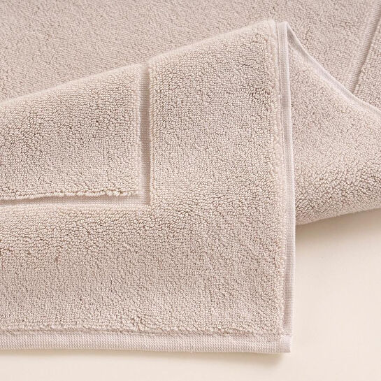 Penelope %100 Pamuk Banyo Paspası 60x110 Cm Taş Rengi - Noa Serisi