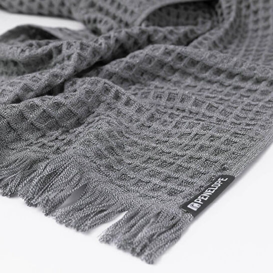 Penelope %100 Pamuk Havlu 50x100 Cm Antrasit - Eve Serisi