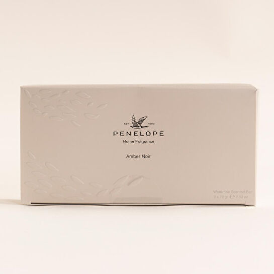 Penelope Dolap Ve Çekmece İçi 3'lü Koku Barı - Amber Noir Serisi