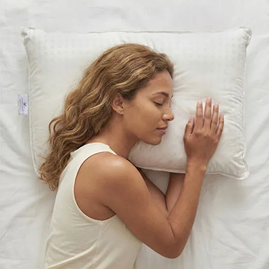 Penelope Isı Dengeleyici Nefes Alabilen %100 Kaz Tüyü Dolgulu Yastık - Twin Luxe