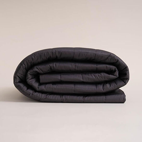 Penelope %100 Pamuk Saten Yatak Örtüsü 300x280 Cm Antrasit - Lia Serisi