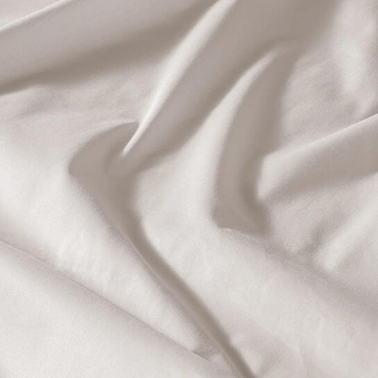 Penelope %100 Pamuk Percale Lastikli Çarşaf 100x200 Cm Gri - Pure Serisi