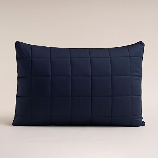 Penelope %100 Pamuk Saten Yatak Örtüsü 300x280 Cm Lacivert - Lia Serisi