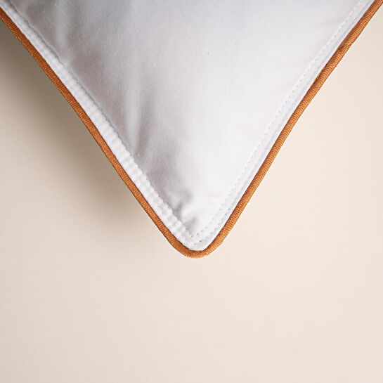 Penelope %100 Kaz Tüyü Dolgulu Bebek Yastık 35x45 Cm- Bronze Serisi