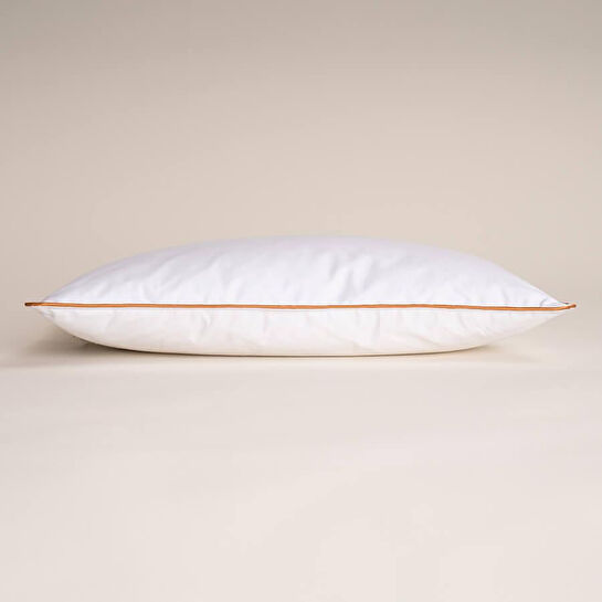 Penelope %100 Kaz Tüyü Dolgulu Bebek Yastık 35x45 Cm- Bronze Serisi