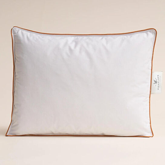 Penelope %100 Kaz Tüyü Dolgulu Bebek Yastık 35x45 Cm- Bronze Serisi