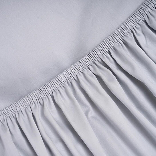 Penelope %100 Pamuk Saten Lastikli Çarşaf Seti 160x200 Cm Mavi - Lia Serisi