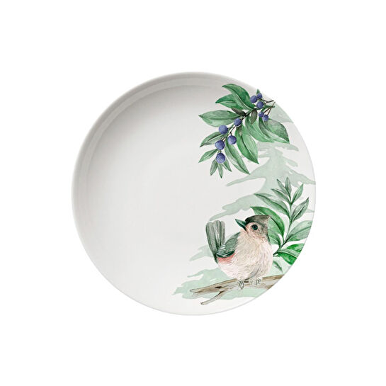 Fern&Co Wintertale Collection Porselen Tatlı Tabağı