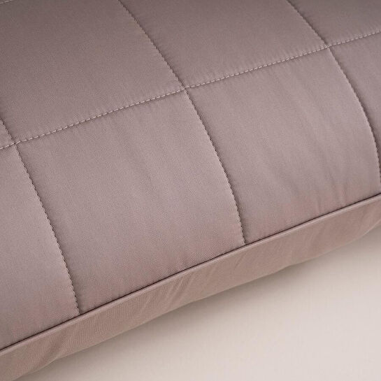 Penelope %100 Pamuk Saten Yatak Örtüsü 300x280 Cm Taş Rengi - Lia Serisi