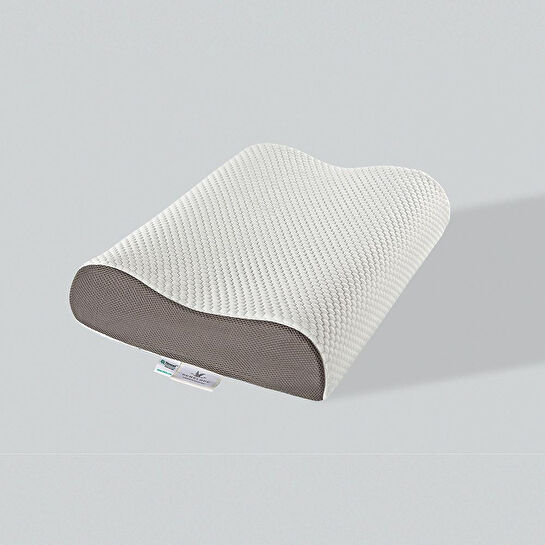Penelope Ortopedik Boyun Ve Omuz Destekleyici Hava Kanallı Karbon Yastık - Neck Therapy