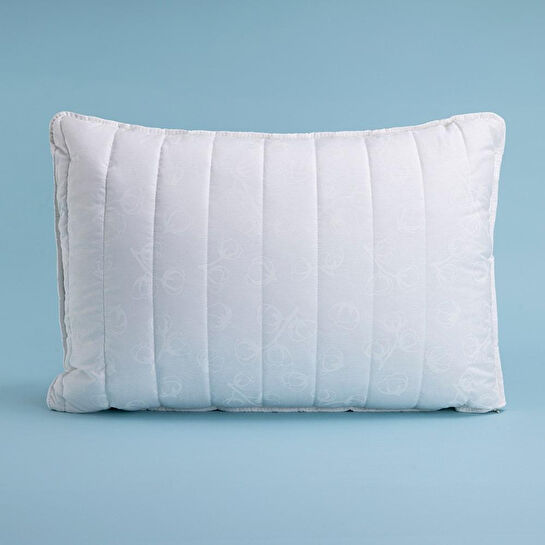 Othello Pamuk Kumaş Kapitone Kılıflı Yastık 50x70 Cm