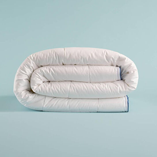 Othello Amelia Mavi Biyeli Pamuk Kumaş Yorgan 155x215 Cm