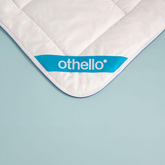 Othello Amelia Mavi Biyeli Pamuk Kumaş Yorgan 195x215 Cm