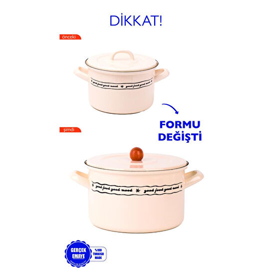 Emaylab Mood Emaye Süt/fırın/haşlama Tenceresi 22cm