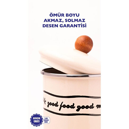 Emaylab Mood Çay Kavanozu/ Çok Amaçlı Dev Boy Kavanoz (17cm)