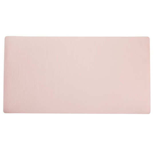 Bloominbag Still & Silent – Pink Gerçek Deri Desk Mat Macbook Altlığı Ve Mousepad