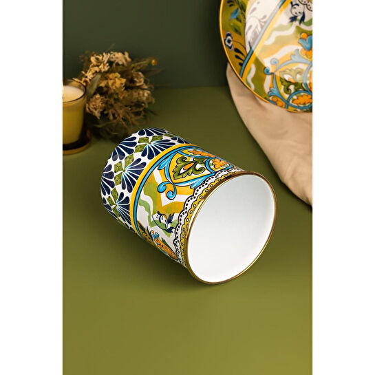 Emaylab Selge Emaye Dekoratif, Çok Amaçlı Vazo