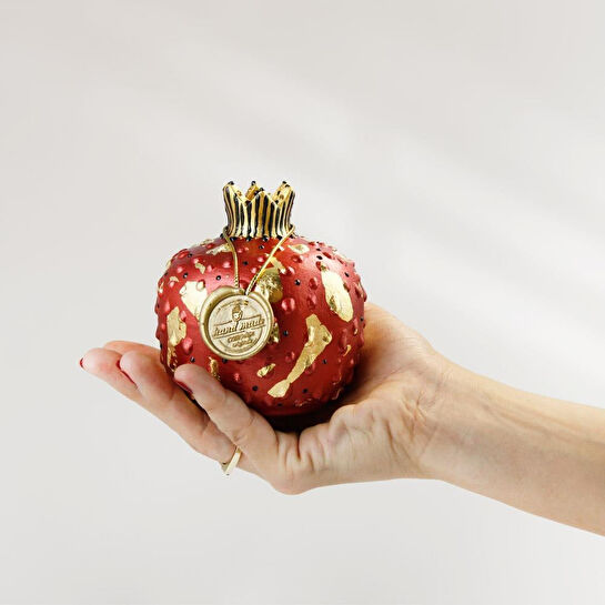 Coho Objet Coho Art Aşk Narı El Yapımı Sanatsal Dekoratif Obje - Brilliant Wine Red