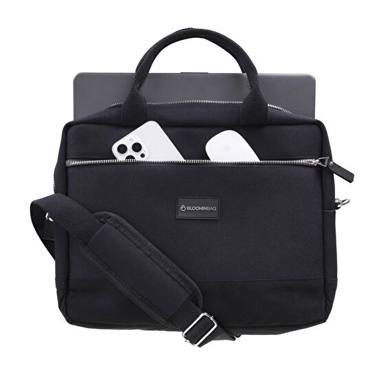 Bloominbag Deep Black 15-16 Inç Laptop / Macbook Çantası