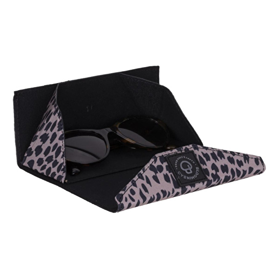 Bloominbag Leopard Cita Noir Gözlük Kılıfı