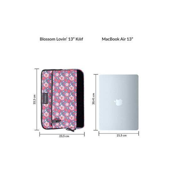 Bloominbag Blossom Lovin' 13 Inç Laptop / Macbook Kılıf