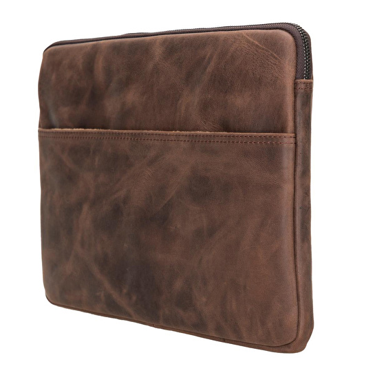 Bloominbag Torino Dark Brown Super Slim 16inç Laptop / Macbook Kılıf