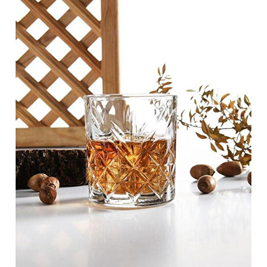 Paşabahçe 52810 Timeless Viski Bardağı 205 Cc 4 Adet