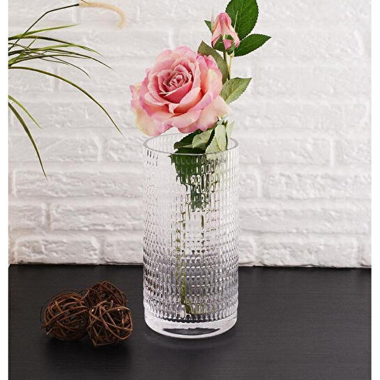 Paşabahçe El İmalatı Peony 26cm Vazo 28707