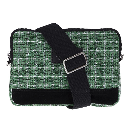 Bloominbag Shepherd Tweed Çapraz Askılı Çanta