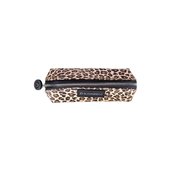 Bloominbag Earthy Leopard Makyaj Çantası / Kalem Kutusu