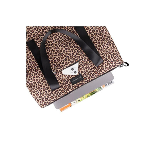 Bloominbag Earthy Leopard Omuz Çantası / Tote Bag