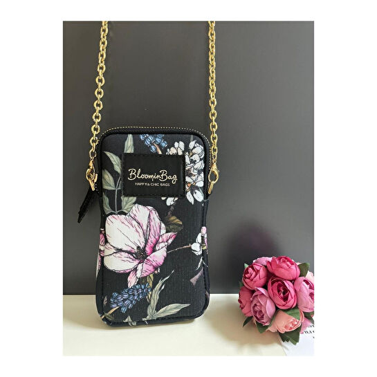 Bloominbag Black Cherries Telefon Çantası