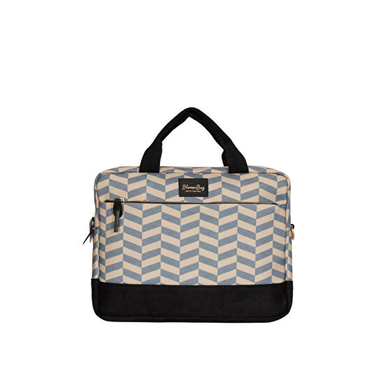 Bloominbag Smokey Chevron 13-14 Inç Laptop / Macbook Çantası