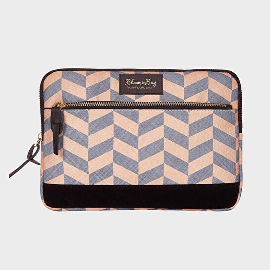 Bloominbag Smokey Chevron 13-14 Inç Laptop / Macbook Kılıf