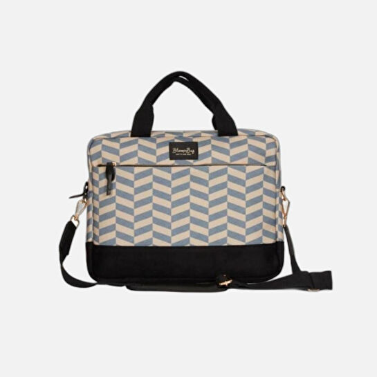 Bloominbag Smokey Chevron 15-16 Inç Laptop / Macbook Çantası