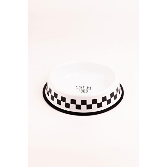 Emaylab Emaye Kedi Köpek Mama Ve Su Kabı Dama