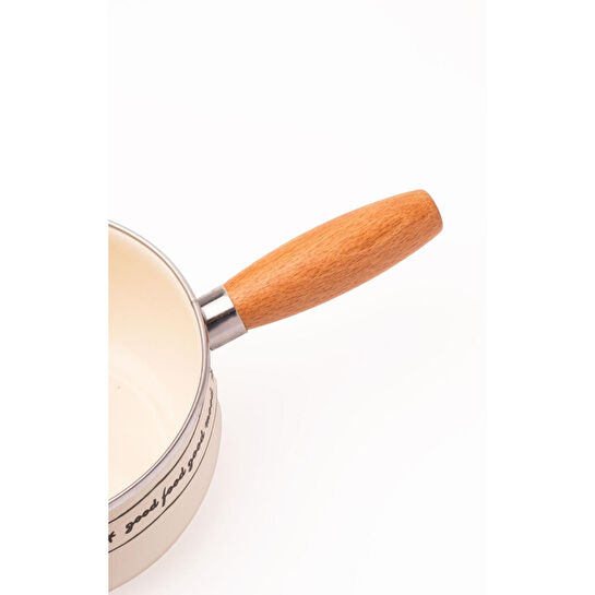 Emaylab Mood Emaye Sos/sütlük/yumurta Tavası 1,3 Litre - 16 Cm (indüksiyon Dahil Tüm Ocaklara Uygun)