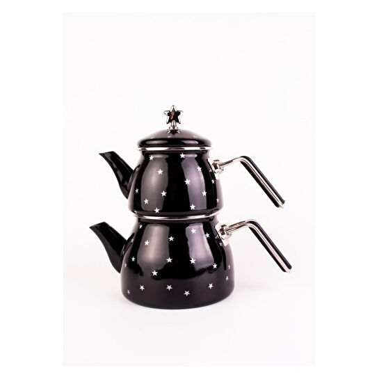 Emaylab Star Emaye Yıldız Desenli Çaydanlık