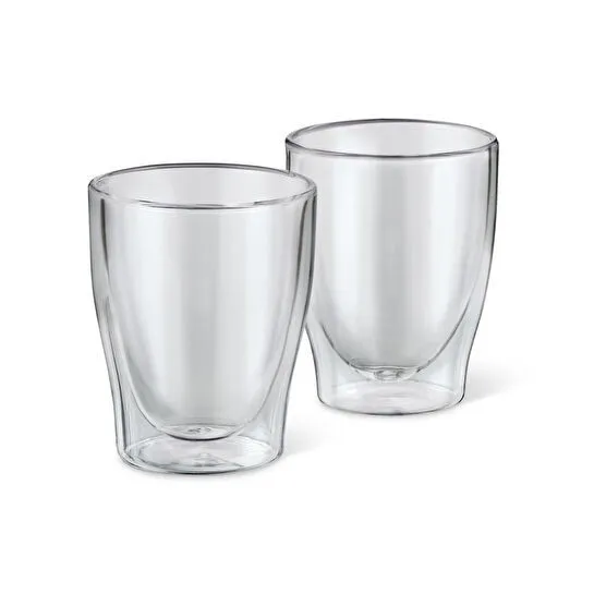 Tchibo Çift Cidarlı Cafe Crema Bardağı, 2'li