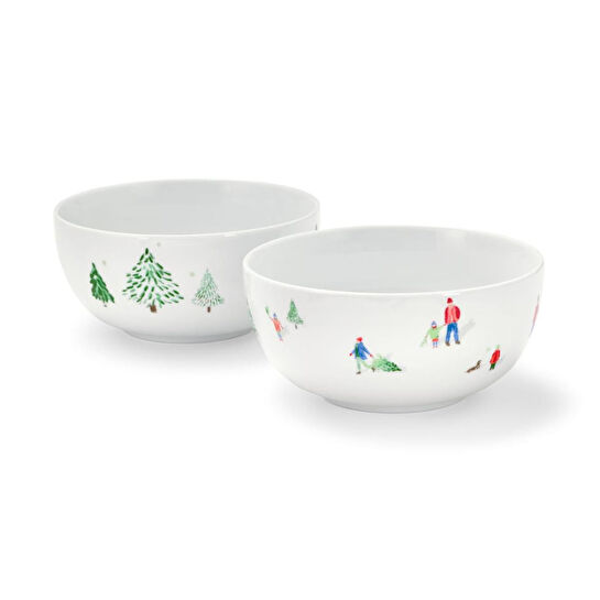 Tchibo 2 Adet Kahvaltılık Gevrek Kasesi