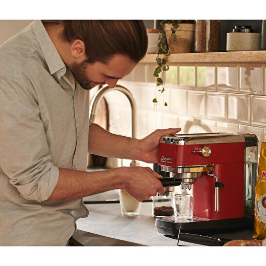 Tchibo Lapressa Manuel Espresso Makinesi, Kırmızı
