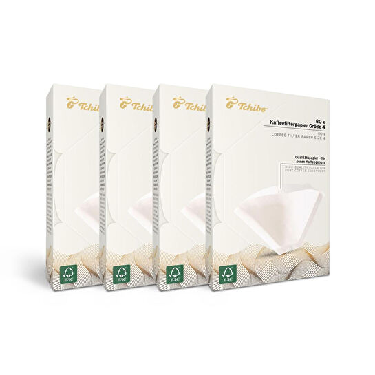 Tchibo 4 X 80 Adet Filtre Kahve Kağıdı