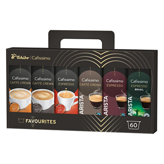 Tchibo Cafissimo Favourite Collection 60 Kapsül