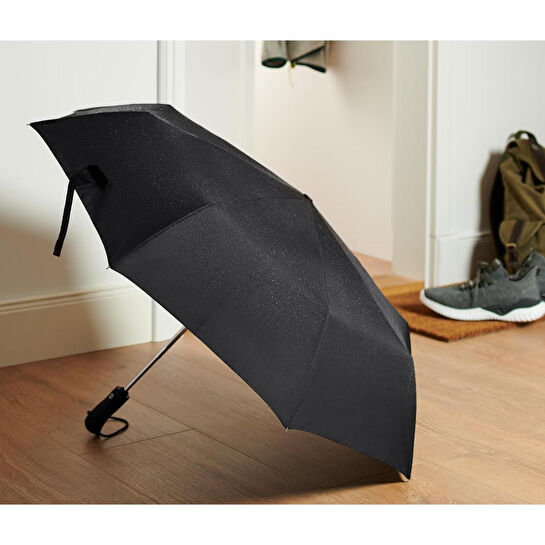 Tchibo Erkek Katlanır Şemsiye, Otomatik, Siyah