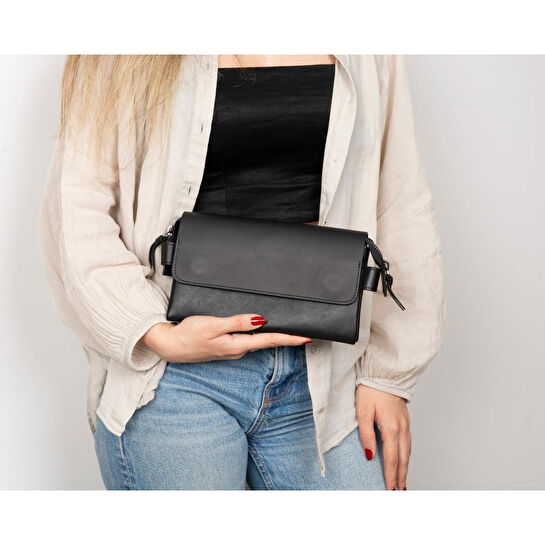 Bloominbag Bloom Noir Elevated Cosmic Clutch Bag