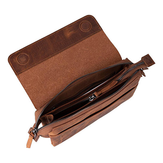 Bloominbag Bloom Rust Elevated Brown Clutch Bag