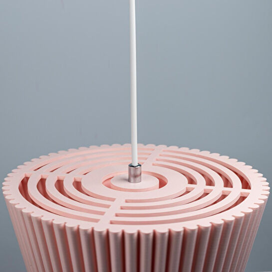 Soli Workshop Philos '2 Sarkıt Aydınlatma - Pembe