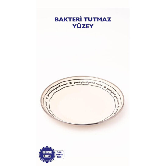 Emaylab Mood Emaye Pasta/sunum Tabağı 21 Cm