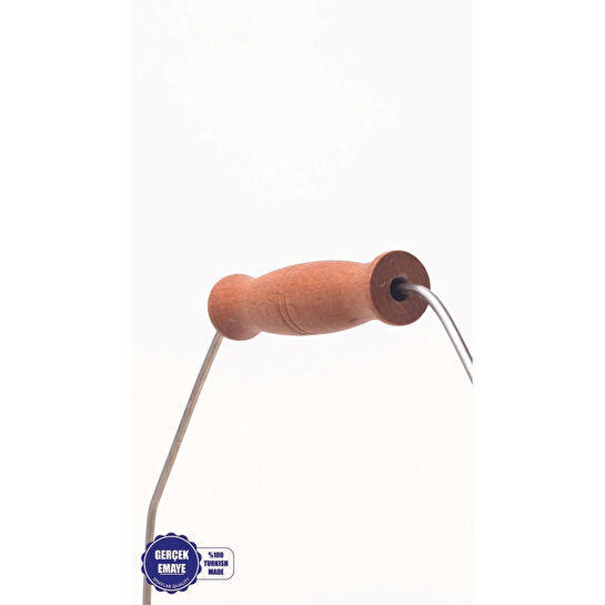 Emaylab Cupid Kalp Desenli Emaye Yoğurt/bakliyat Bakracı (20cm-3 Litre-tüm Ocaklarla Uyumlu)